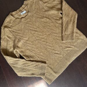 Croft & Barrow Women's Tan Crewneck Sweater